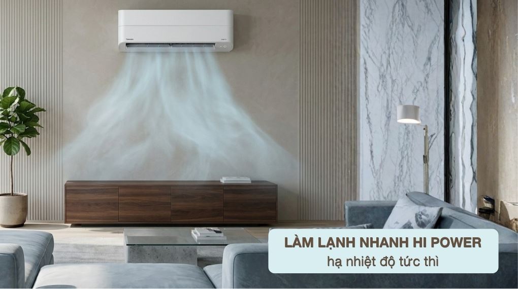 Điều hòa Toshiba Inverter 1 HP RAS-H10P2KCVG-V